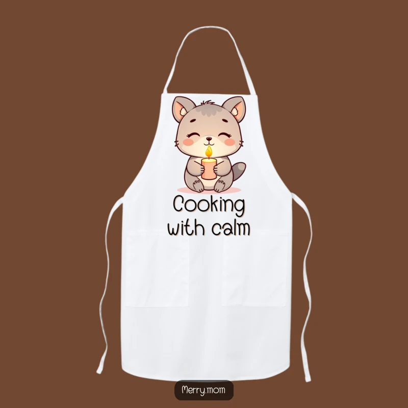 Funny Chef Animal Apron - Peaceful Candlelight for Kitchen Calm