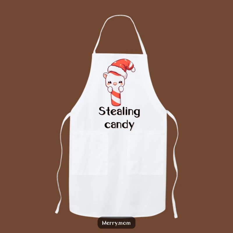 Funny Santa Creature Apron: Festive Kitchen Fun, Perfect Funny Gift for Bakers
