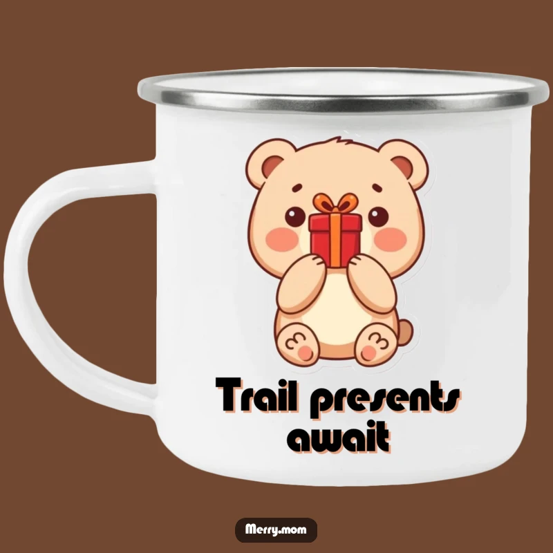 Funny Bear Present Camping Mug: Adventure Ready Cute Gift