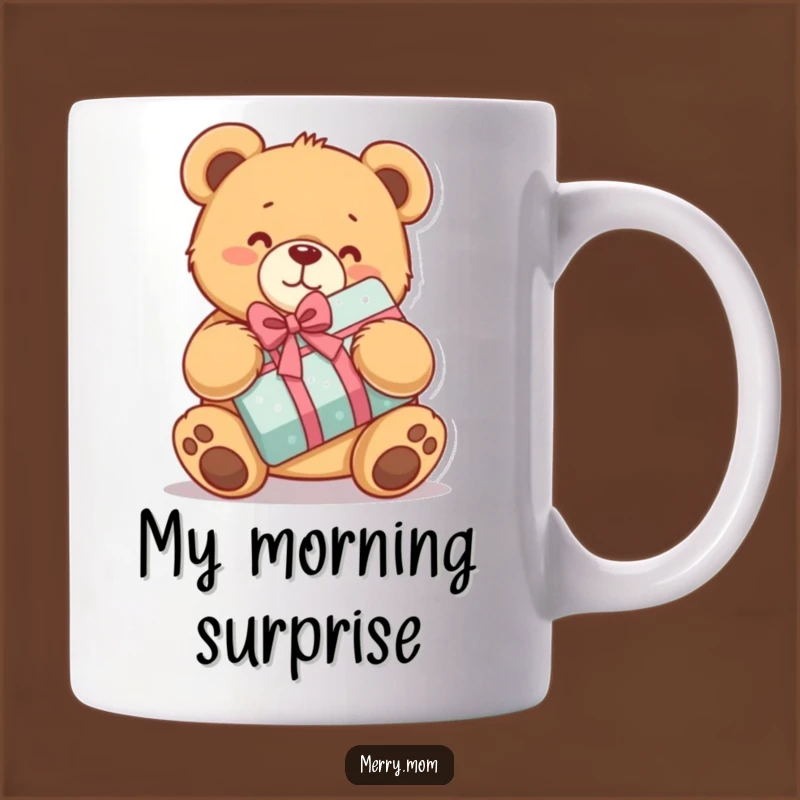 Funny Teddy Bear Mug: Hugging Present, A Delightful & Funny Gift!