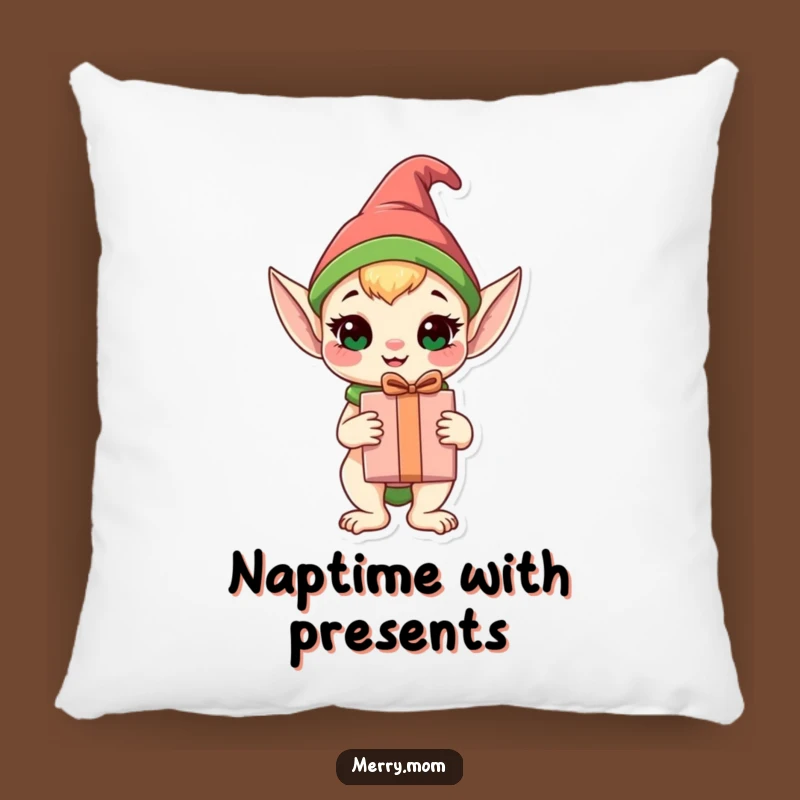 Cute Funny Elf Animal Pillow: Happy Gift Holder, Comfy Funny Gift!