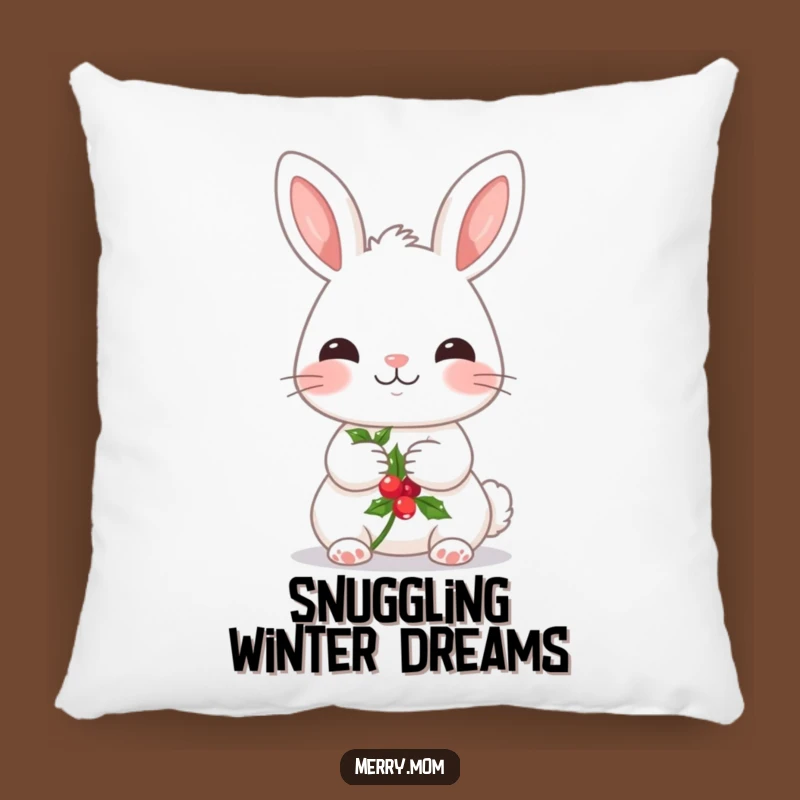 Funny Kawaii Bunny Pillow: Cozy Up with This Sweet Holly Companion!