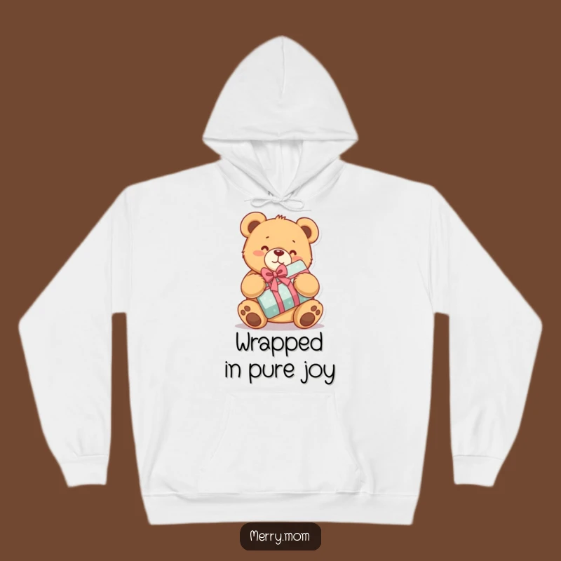 Funny Teddy Bear Hoodie: Cozy Up with This Delightful Present Hugger!