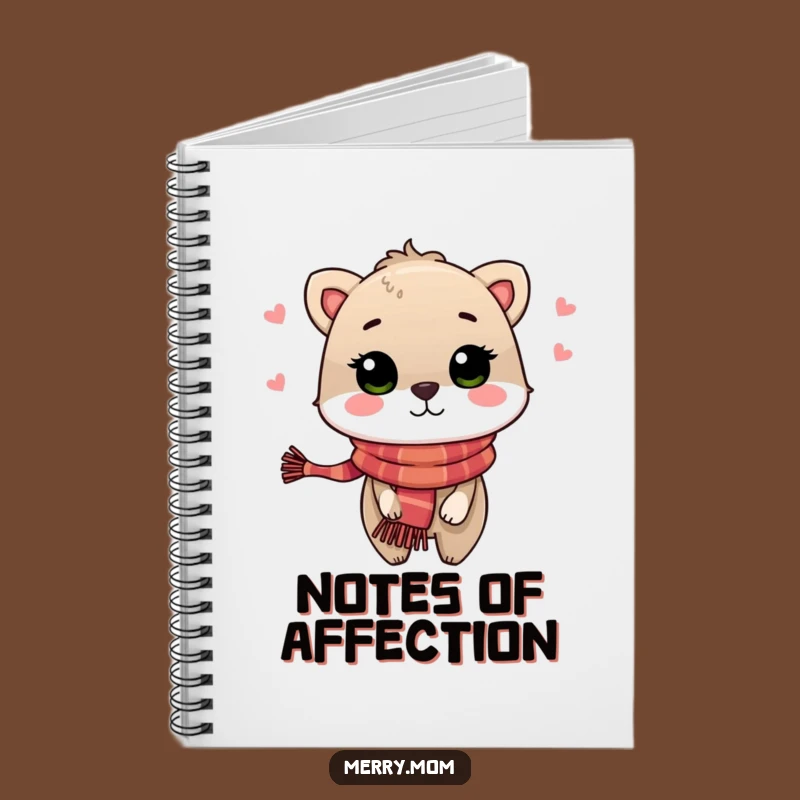 Festive Animal Kiss Notebook: Holiday Pages, Humorous Journal, Writer’s Gift