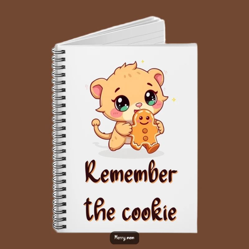 Funny Creature Notebook: Cookie Chase Journal, Ideal Funny Gift