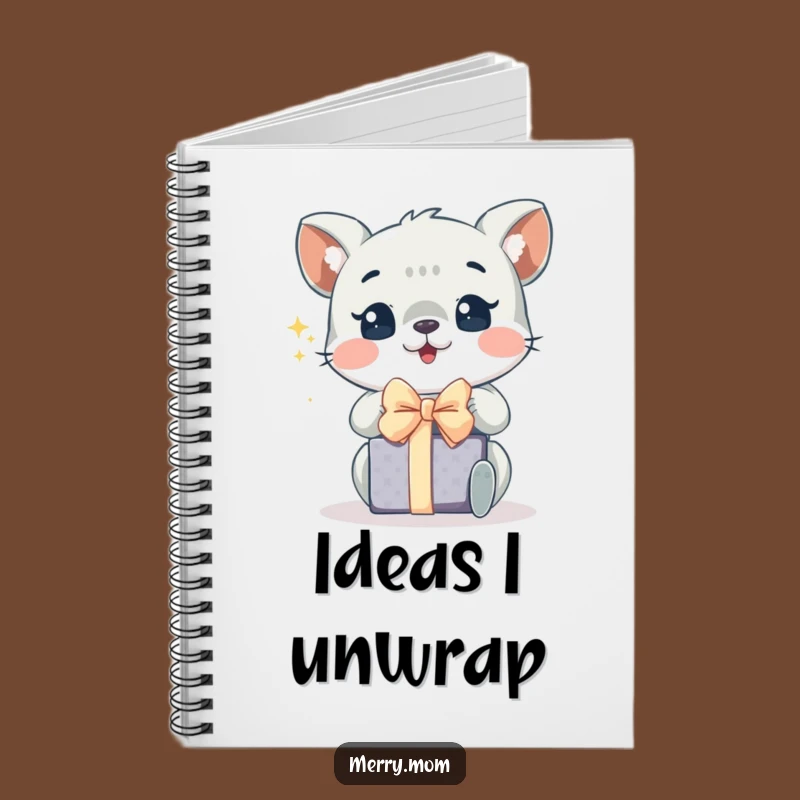 Funny Excited Animal Notebook: Sparkling Journal, Gift Unwrapping Fun, Holiday Gift