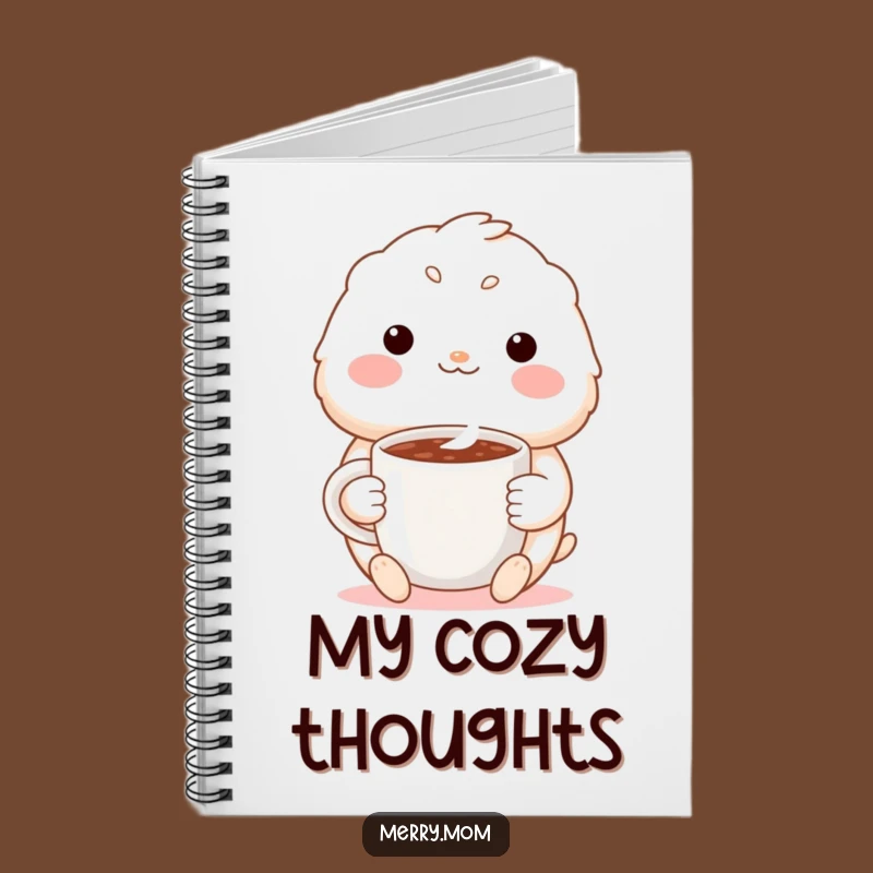 Funny Cozy Creature Notebook: Cocoa Moments Journal, Ideal Funny Gift