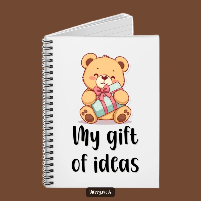 Funny Teddy Bear Notebook: Jot Down Happy Thoughts with This Gift Hug Journal!