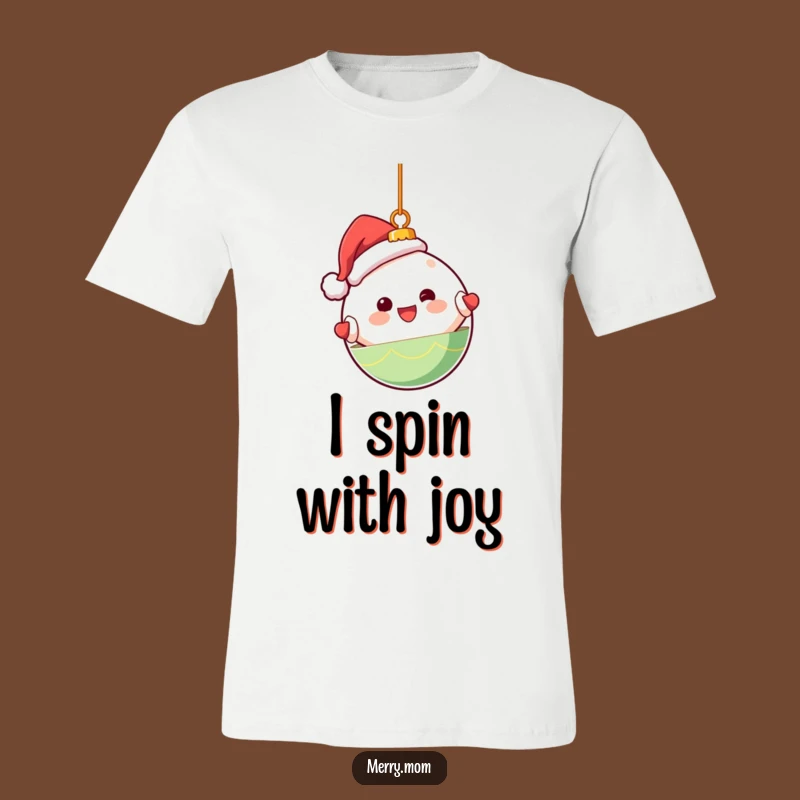 Funny Kawaii Ornament Tee - Wear Your Festive Twirl!